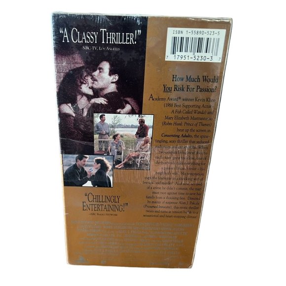 Consenting Adults (VHS, 1993) - Picture 2 of 3